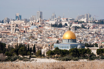 Jerusalem city view, Israel