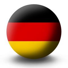 Naklejka premium Germany flag Icon
