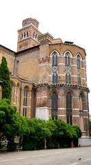 Fototapeta na wymiar Historical church Santa maria building