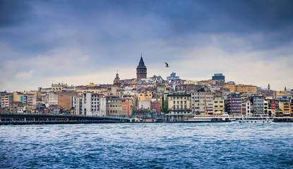 Istanbul the capital of Turkey, eastern tourist city.