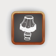 lamp doodle