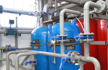 equipment for chemical processing of water
