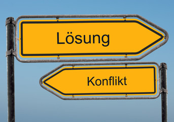 Strassenschild 39 - L&ouml;sung
