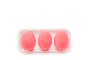 Pink egg