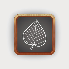 Obraz premium plant doodle