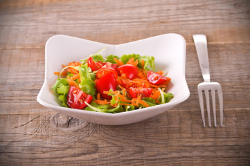 Vegetable salad. 