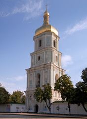 Sophia Cathedral and St. Sophia Square. Kiev, Ukraine