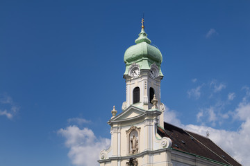 Fototapeta na wymiar St. Elizabeth Church in Bratislava, Slovakia