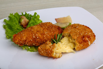 Fried cheese