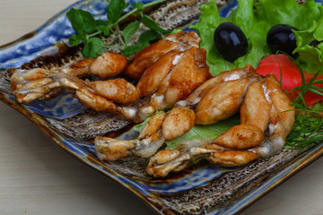 Roasted Frog legs