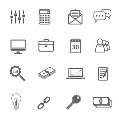 Simple Icons Set