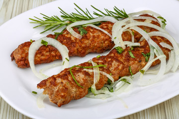 Beef kebab
