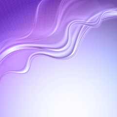 Purple abstract wave