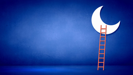 Ladder to moon © Sergey Nivens