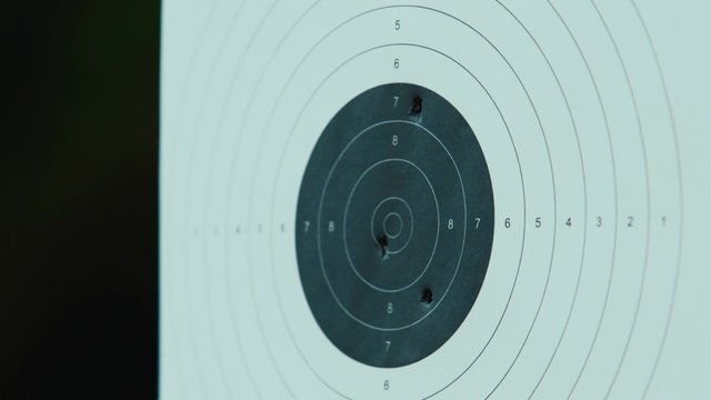 The target fall bullet