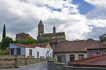 View on streets of Signaghi, Georgia