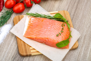 Salted salmon