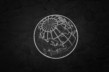 Drawing globe 