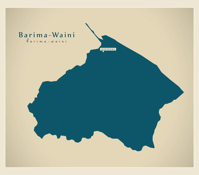 Modern Map - Barima-Waini GY