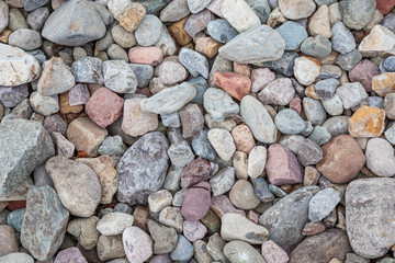 Natural rock pebble backgorund