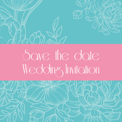 Hochzeitskarte - Save the Date