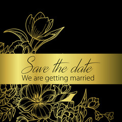 Hochzeitskarte - Save the Date