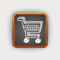doodle shopping cart