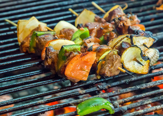 Fried skewers