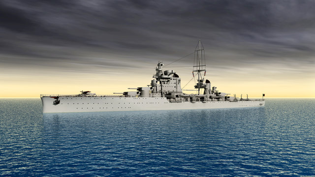 Italian cruiser of World War II