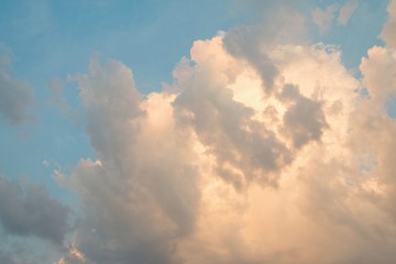 Sky and clouds - Stock Image.