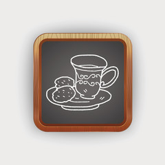 afternoon tea doodle