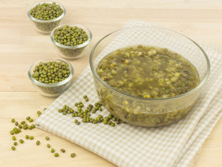 Bowl of mung beans dessert