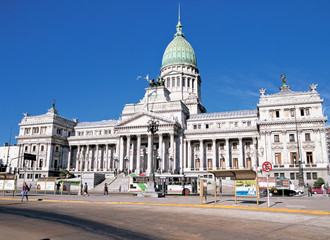 Fototapeta na wymiar ブエノスアイレスの国会議事堂