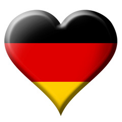 Germany flag heart Icon