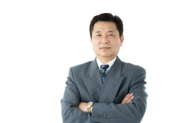 笑顔のビジネスマン