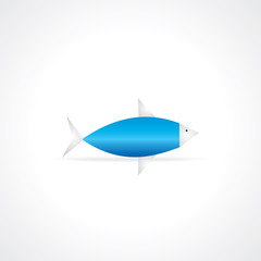 Fototapeta na wymiar creative fish concept vector illustration 