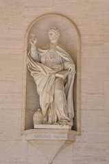Fototapeta premium Statue of Pope Gregory