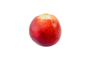 Nectarine isolated on a white background