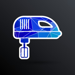 icon mixer electric handmixer hat sign stove 