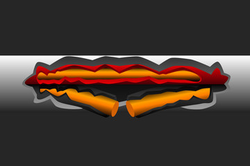 White wires were torn and breaking the copper parts