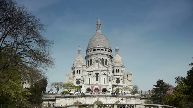 Cathedral Sacre Coeur. Paris, France