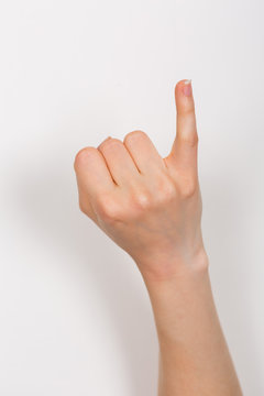 Internationale Finger Handzeichen