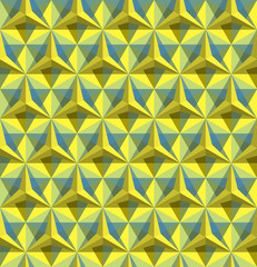 Triangular geometric seamless pattern