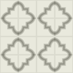 Obraz premium Seamless pattern from colorful Moroccan tiles, ornaments. 