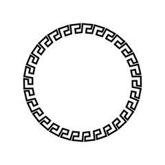 Circle Ring with Square Pattern