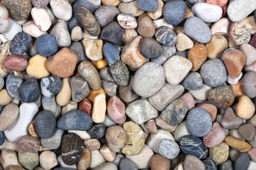 beach pebbles as background image