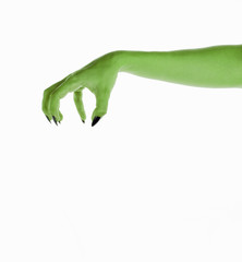 Terrible monster hand to create a collage on the theme of hallow © Viacheslav Blizniuk