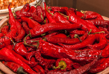 Red spicy chilly pepper