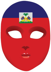 Haiti mask
