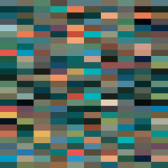 An abstract pixel art vector background